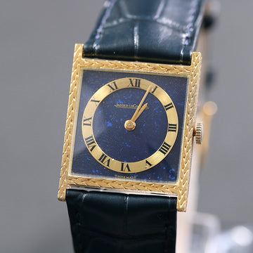 Jaeger Lecoultre Lapis Lazuli cocktail with Ref 9014 in 18K YG with movement 818/2 (Serviced)