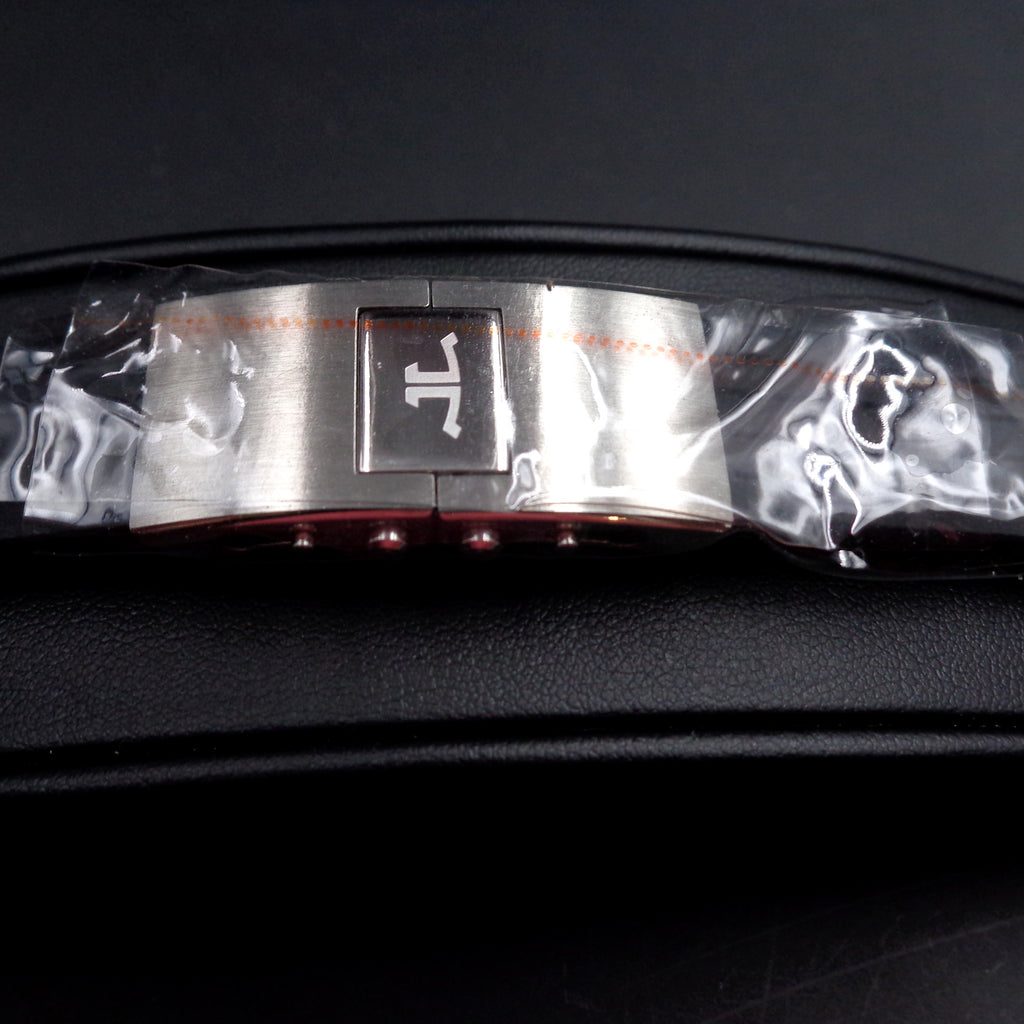 Jaeger Lecoultre Rubber Strap Gran Sport Reverso with JLC double b