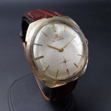 Lecoultre dressy watch in 14K yellow gold -34mm and caliber K480/CW -VXN (Vacheron Constantin)