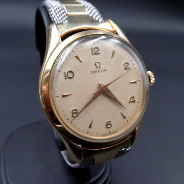Omega 2504 with Honeycomb dial - Cal Omega 283 from 1952 (over sized) - Serviced