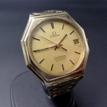 Omega Constellation Chronometer quartz with ref 8642 in 10K gold filled