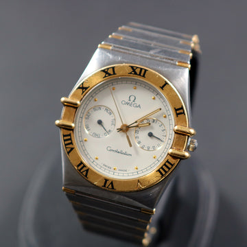 Omega Constellation day date in SS and Gold with Ref 12023000 - Cal 1444