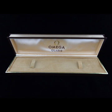 Omega Quartz box from the 1980’s with logo in mint condition