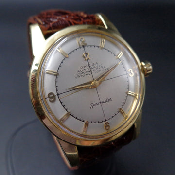 Omega Seamaster Automatic with ref 2577 2520 SC – 18K YG - Cal 352 from 1950