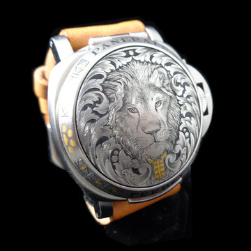 Panerai PAM 152 Luminor Sealand by Purdey – Special Edition Lion – E 040/100 - Brand new – Full set