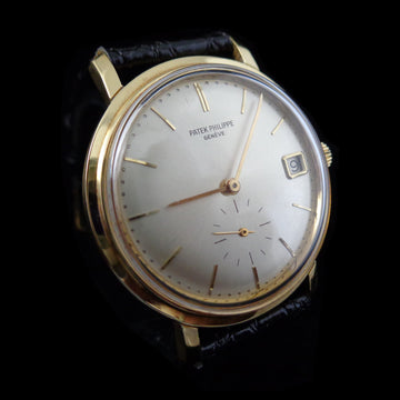 Patek Philippe 3445 in 18K yellow gold with caliber 27-460 - Serviced - Full set