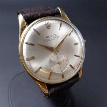 Rolex 3540 Officially Certified Chronometer in 18K yellow gold and caliber 1200