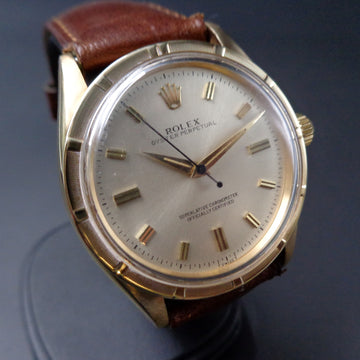 Rolex Oyster Perpetual Ref 6569 in YG with caliber 1030