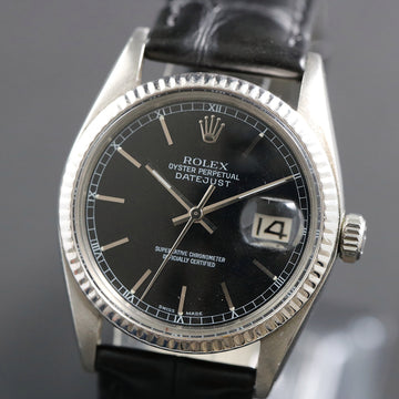 Rolex Oyster Perpetual Datejust 16030 with black dial – SS – Cal 3035 – 1979