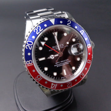 Rolex 16700 GMT Master stainless steel with pepsi bezel from 1990 – FULL SET