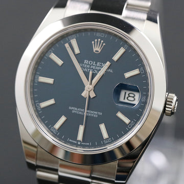 Rolex Oyster Perpetual Datejust 123600 blue dial – SS – 41mm - Cal 3235 – 2023