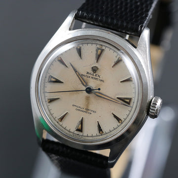 Rolex Oyster Perpetual Ref 6106 in SS bubble back with caliber A260 from 1962 - Serviced