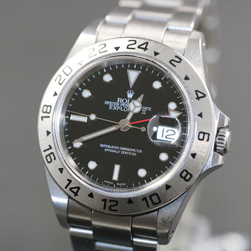 Rolex Oyster Perpetual Date Explorer II - Ref 16570 in SS- 2000 – Never polished