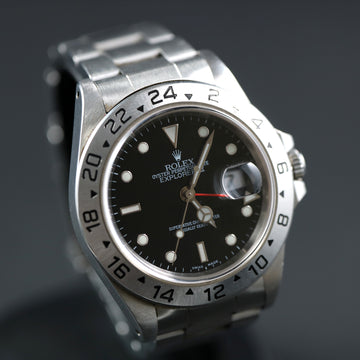 Rolex Oyster Perpetual Date Explorer II with ref 16570 in stainless steel from 1999
