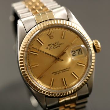 Rolex Oyster Perpetual Datejust with ref 1601 – 2 tons with Cal 1570