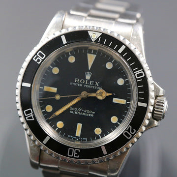 Rolex Oyster Perpetual Submariner 5513 Caliber 1520 from 1974 – Not polished – Recently serviced