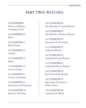 TIMEPIECES A LIFELONG LOVE AND PASSION