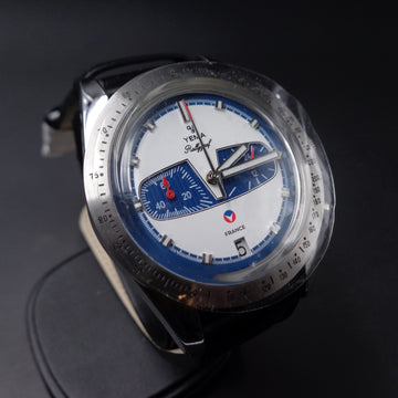 Yema Rallygraf Michel Vaillant chronograph in SS for comic book lovers