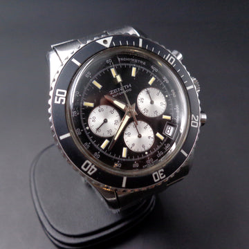 Zenith El Primero De Luca chronograph with caliber 400 and reverse panda dial