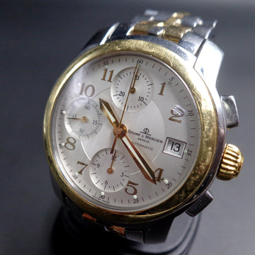Baume & Mercier Capeland Chronograph with ref MV 045217 – 2 tons with automatic movement