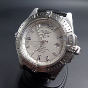Breitling Headwind Day Date Ref A45355 in stainless steel