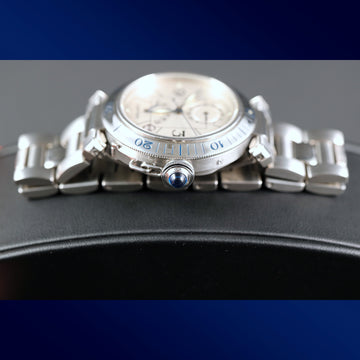 Cartier Pasha GMT Power Reserve with ref 2388 - Full Set - Serviced