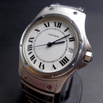 Cartier Santos Ronde automatic - Ref 1920-1 – 33mm in stainless steel