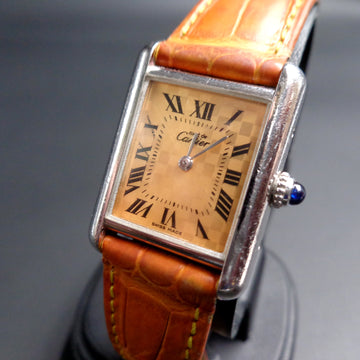 Cartier tank Must de with ref 2416 in silver 925 and quartz movt from 2002 - Full set