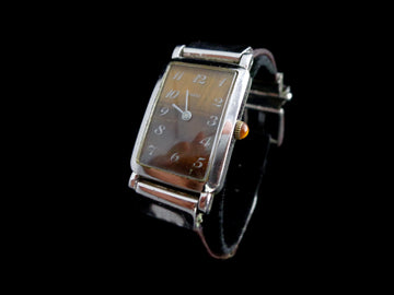 Gucci watch in silver, early 1970’s. Very rare and collectible for fashionistas