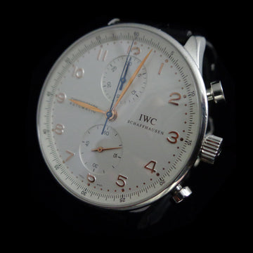 IWC – International Watch Co. – Portuguese chronograph -Reference 371445 – SS – Serviced