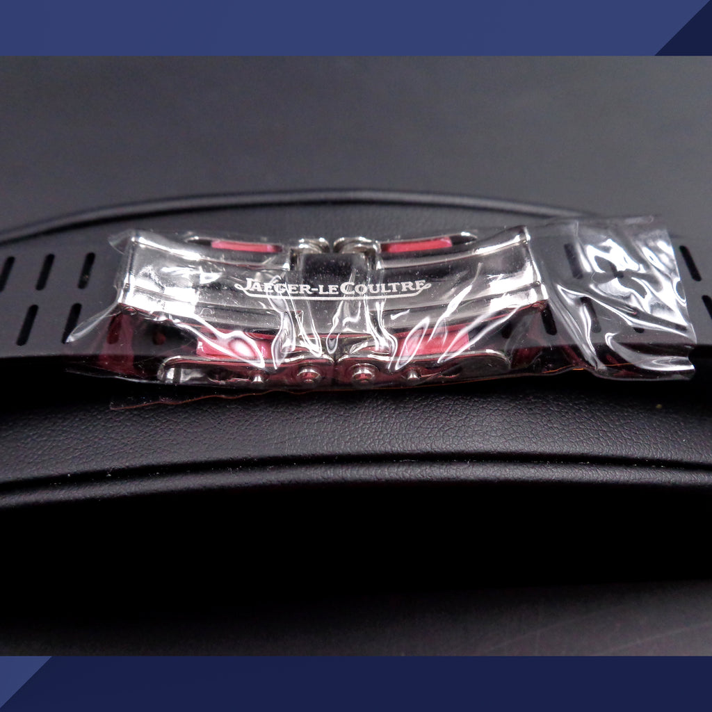 Jaeger Lecoultre Rubber Strap Gran Sport Reverso with JLC double b
