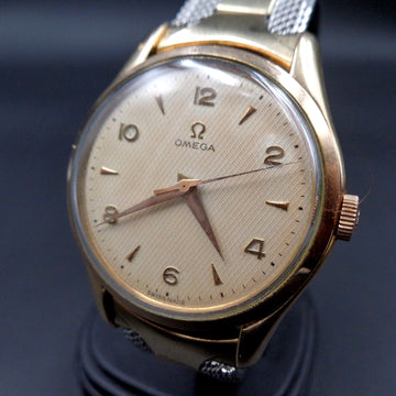 Omega 2504 with Honeycomb dial - Cal Omega 283 from 1952 (over sized) - Serviced