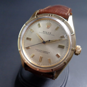 Rolex Oyster Perpetual Ref 6569 in YG with caliber 1030
