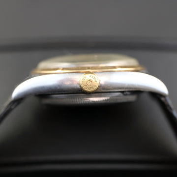 Rolex Oyster Perpetual Ref 6105 in SS and gold with bubble back and caliber A260 from 1963