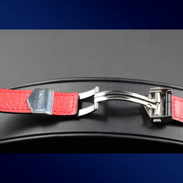 Tag Heuer buckle PC5014 with black leather strap - Original