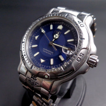 Tag Heuer Professional with Ref WH1115.K1 Serie 6000 - in stainless steel - Quartz movement