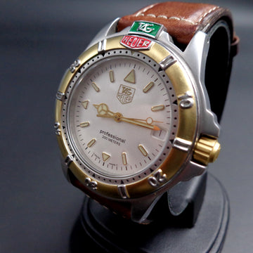 Tag Heuer Professional with Ref WF1220 - in stainless steel and gold - Quartz movement