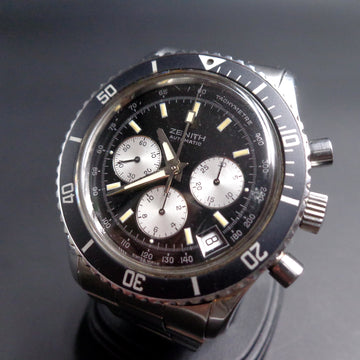 Zenith El Primero De Luca chronograph with caliber 400 and reverse panda dial