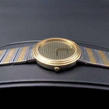 Boucheron Polo with reference 76963 in SS and gold with quartz movt