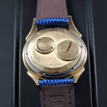 Bulova Accutron 214 from the 1960’s in 14K yellow gold with beautiful lugs - Serviced