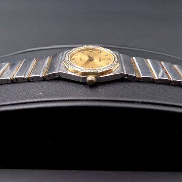 Concord Mariner SG watch with diamond bezel in SS and gold with quartz mov
