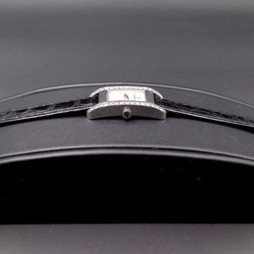 Corum Steel with MOP dial and Diamonds bezel with ref 130.352.47 with quartz movt