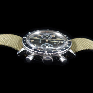 Dodane type 21 with Valjoux 231 in stainless steel