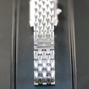 Jaeger Lecoultre reverso with ref 265.8.08 in stainless steel with diamonds
