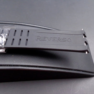 Jaeger Lecoultre Rubber Strap – Gran Sport – Reverso with JLC double buckle clasp