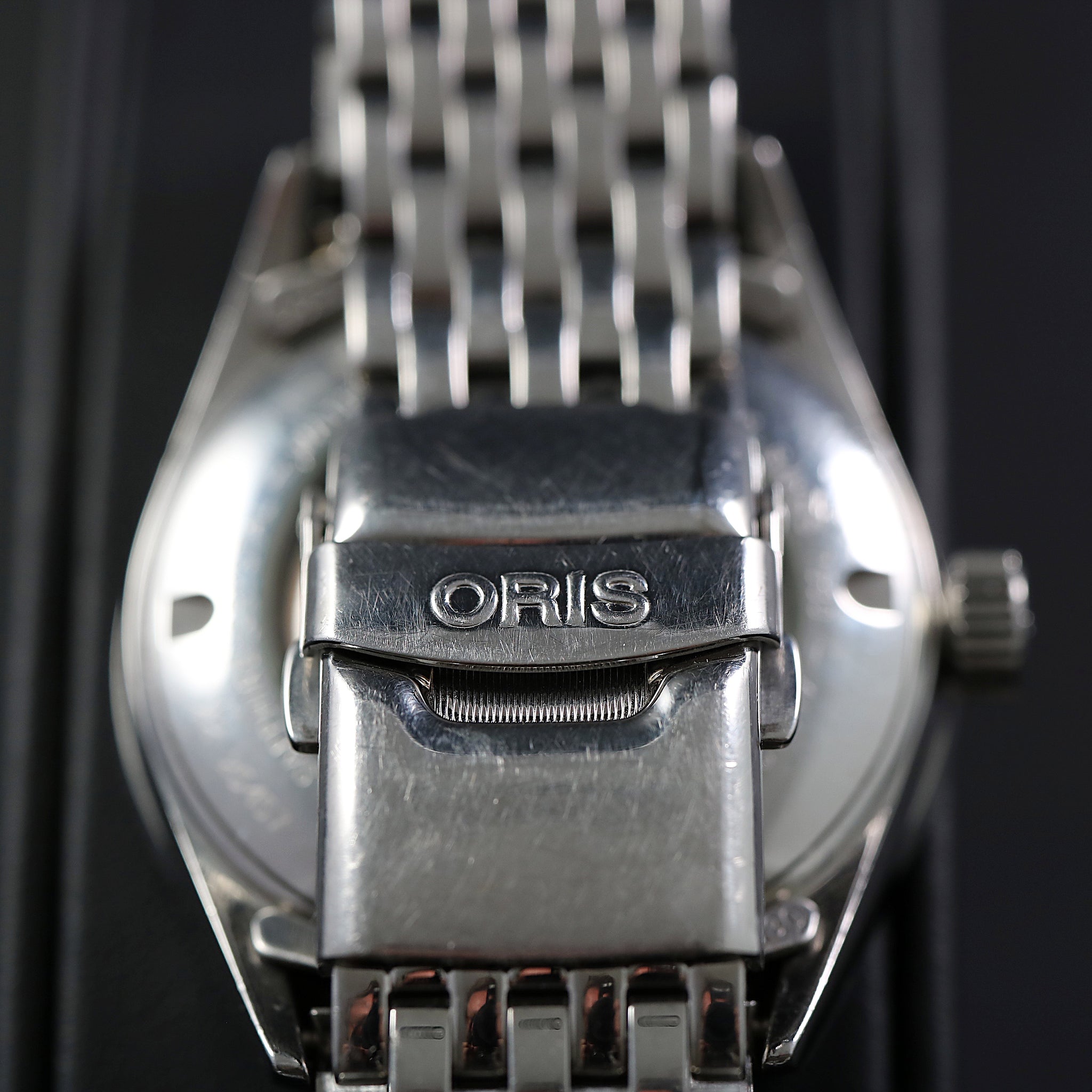 Oris XXL 7530 regulator Automatic with cal 649 in SS – Laurent Fine Watches