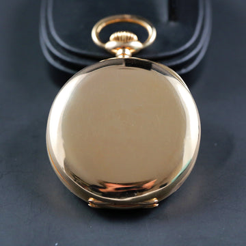 Patek Philippe pocket watch Gondolo in 18K yellow gold with red 24H open face– 51mm - Serviced