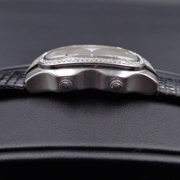 Philip Stein Teslar Double MOP Dial & Diamond bezel with quartz movt