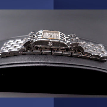 Raymond Weil tank with ref 5896 with diamond dial and quartz movt