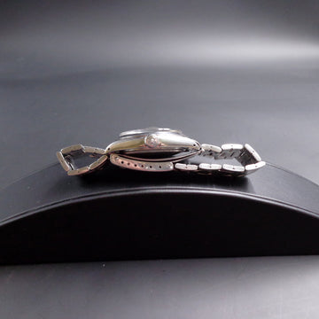 Rolex Oyster Perpetual Date with ref 1500 from IV/1970 with blue patina dial with caliber 1570